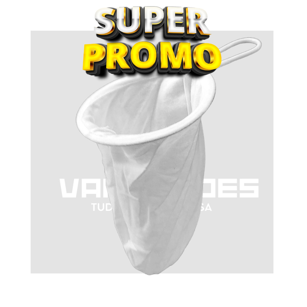 Coador De Café Tradicional 100% Algodão Grande Diâmetro 20cm | Shopee ...