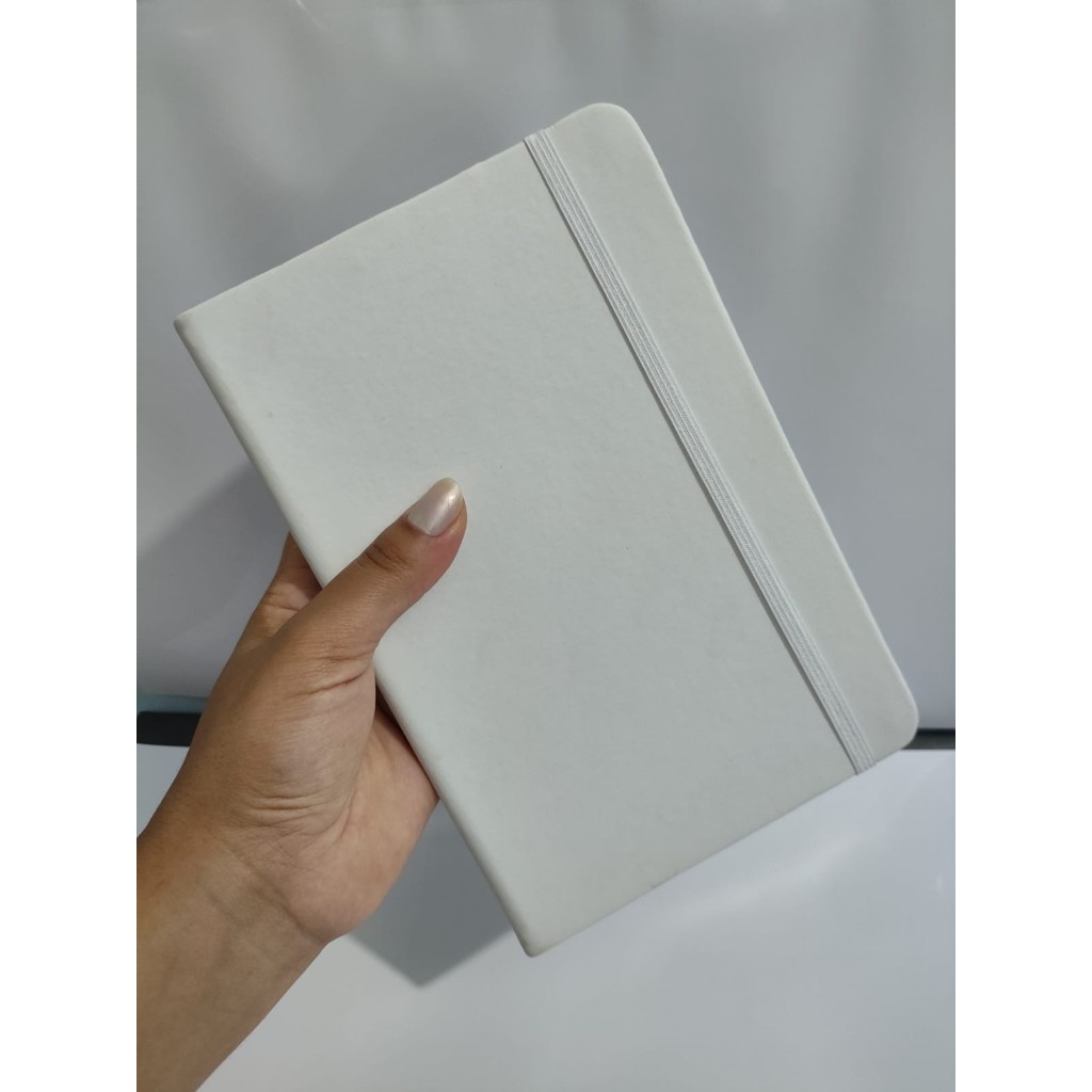 SKETCHBOOK Caderneta tipo Moleskine 21x14 cm CAPA BRANCA SEM ou COM Pauta 2