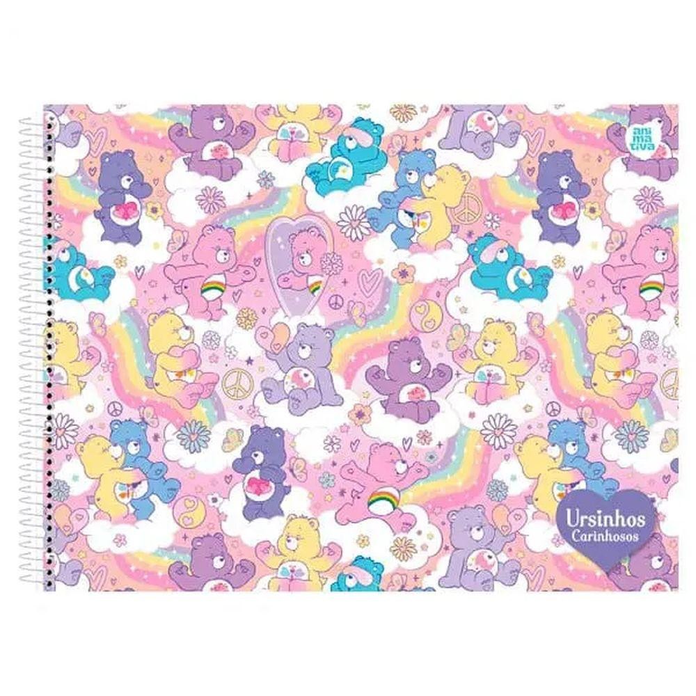 Caderno Cartog 60Fls Ursinhos Carinhosos Capa 10 - Animativa | Shopee ...