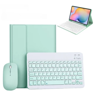 Adequado para Samsung Galaxy Tab S6 Lite 10.4 S7 S8 S9 11 S7 Plus S7 FE 12.4 Estojo protetor magnético de teclado Bluetooth Estojo protetor de mesa
