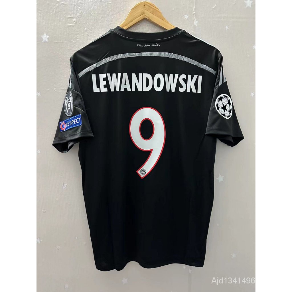 14-15 Bayern de Munique Lewandowski Mullram Robben personalizado t-shirt