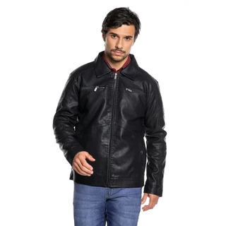 Jaqueta Pu Masculina Polo Wear Preto