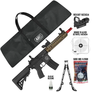 Rifle Elétrico Rossi Ar15 Neptune + Red Dot 1x23x34 Vector
