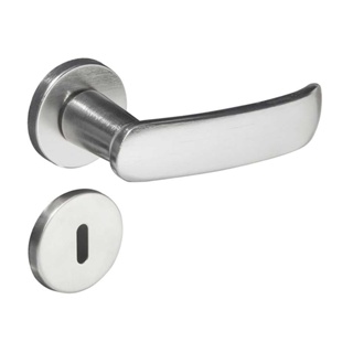 Fechadura interna de aço zamac Madrid 506-32I acetinada com roseta cromada Pado Fechadura Zm Madrid Rr2 506-40 Interna Cr Pado
