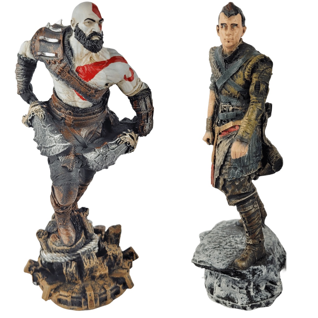 KRATOS GOD OF War Ogre 1:10 Art. Scale Bataille Diorama statue Iron Studios EUR 524,99 - FR