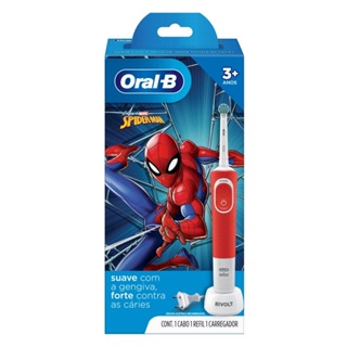 Escova Elétrica Oral-B Spiderman 1 Unidade