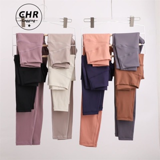 CHR Calça De Yoga De Cintura Alta Ginástica Fundo Alto