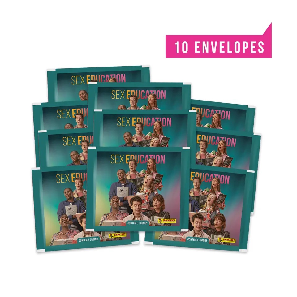 Sex Education Kit Com 10 Envelopes 50 Figurinhas Shopee Brasil 5446