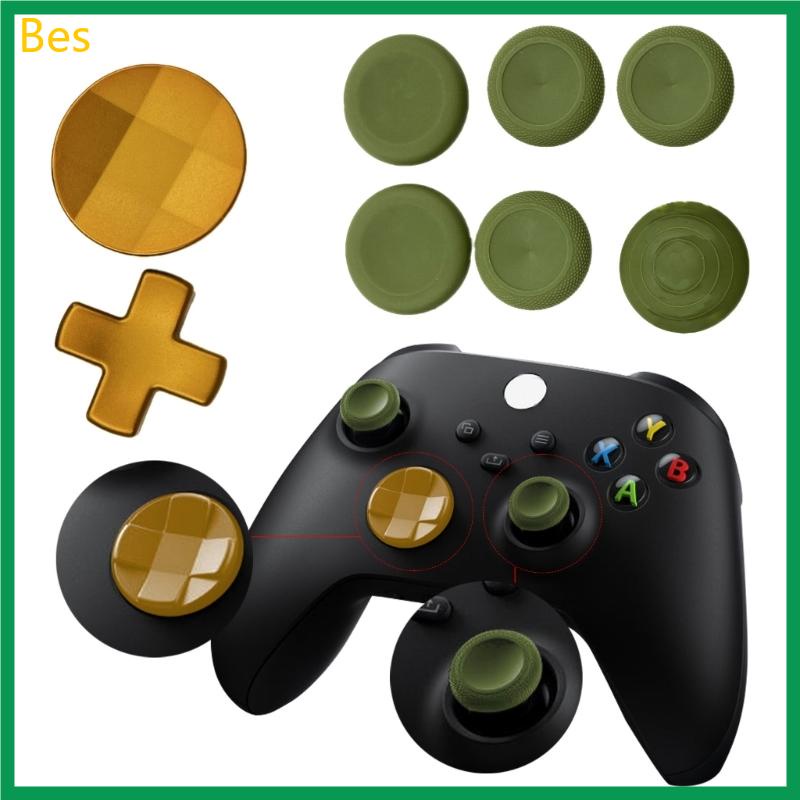 Transparent ABXY Buttons Mod Kit with Analog Button for Xbox One for Xbox  One Slim for Xbox Elite Controller Gamepads Repair Part (Orange-C)