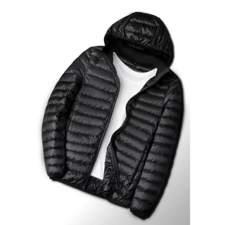 Jaqueta Bobojaco Impermeável Becker Nylon Puffer Masculino com Bolsos e Capuz em Oferta na Shopee