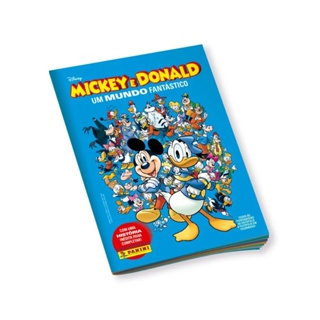 Mickey & Donald Álbum Disney Capa Cartão (ORIGINAL)