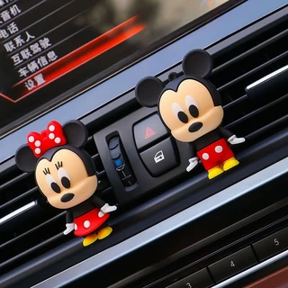 2024 Nova Decoração De Carro Mickey Ar Condicionado Ventilação cartoon Criativo Pendurado