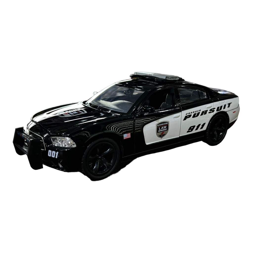Miniatura Dodge Charger Policia Motormax 1:24
