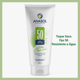 PROTETOR SOLAR CORPORAL TOQUE SECO FPS 50 LOÇÃO ANASOL