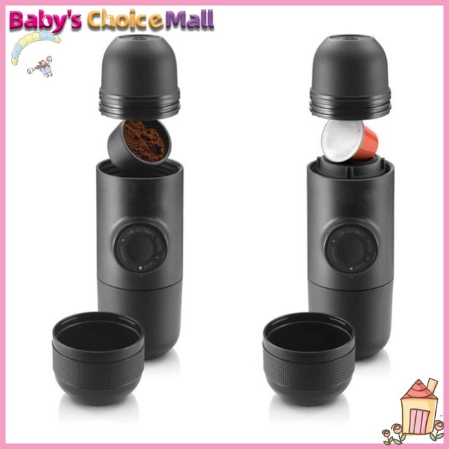 1000 % Autêntico ! Cafeteira Manual Portátil Cápsulas De Pressão Máquina De Café