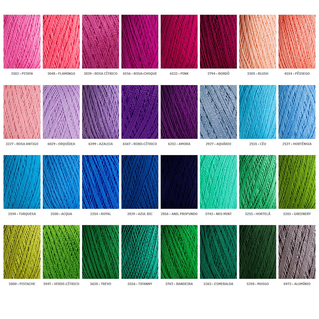 Linha Anne 500m 147g Lisas 6567 ROXO-CÍTRICO | Shopee Brasil