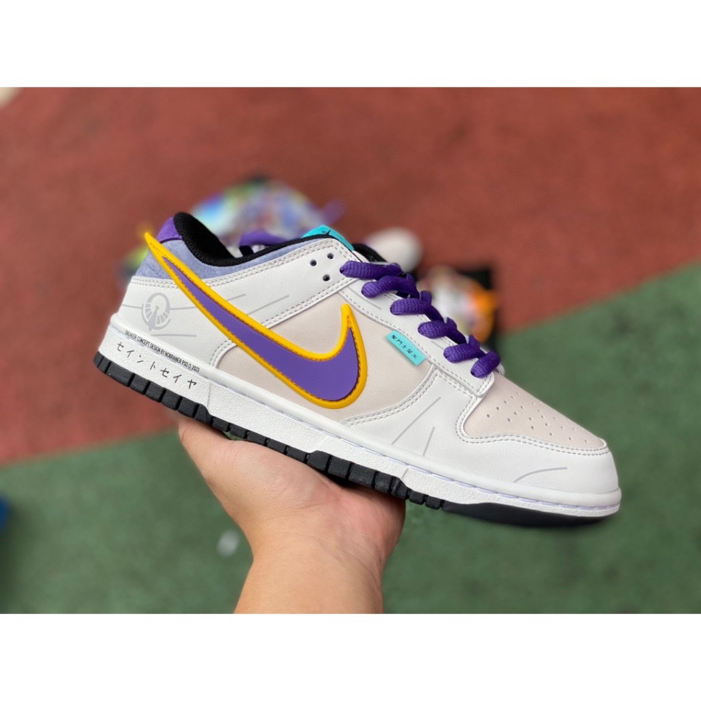 Nike sb cheap dunk lakers