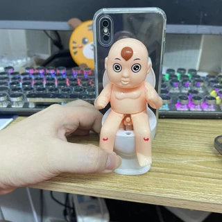 O banheiro de injeção de água engraçado e complicado é compatível com a capa do telefone Apple 15/14promax novo 13pro Apple 12 soft shell xsma