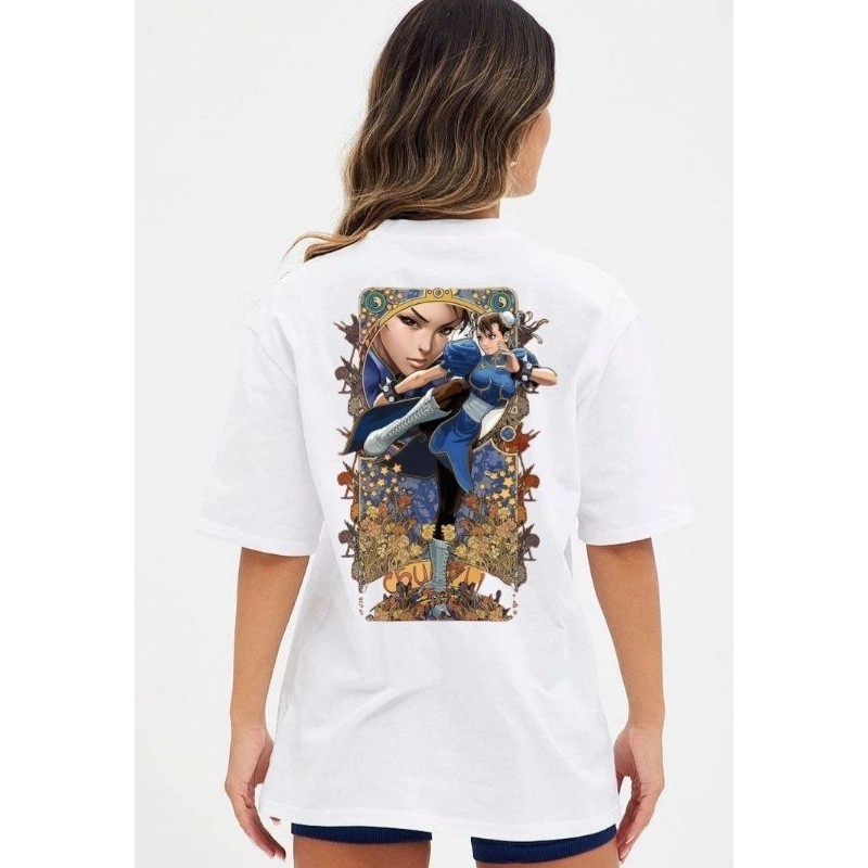 Camiseta Premium Street Fighter Chun li Retro | Shopee Brasil
