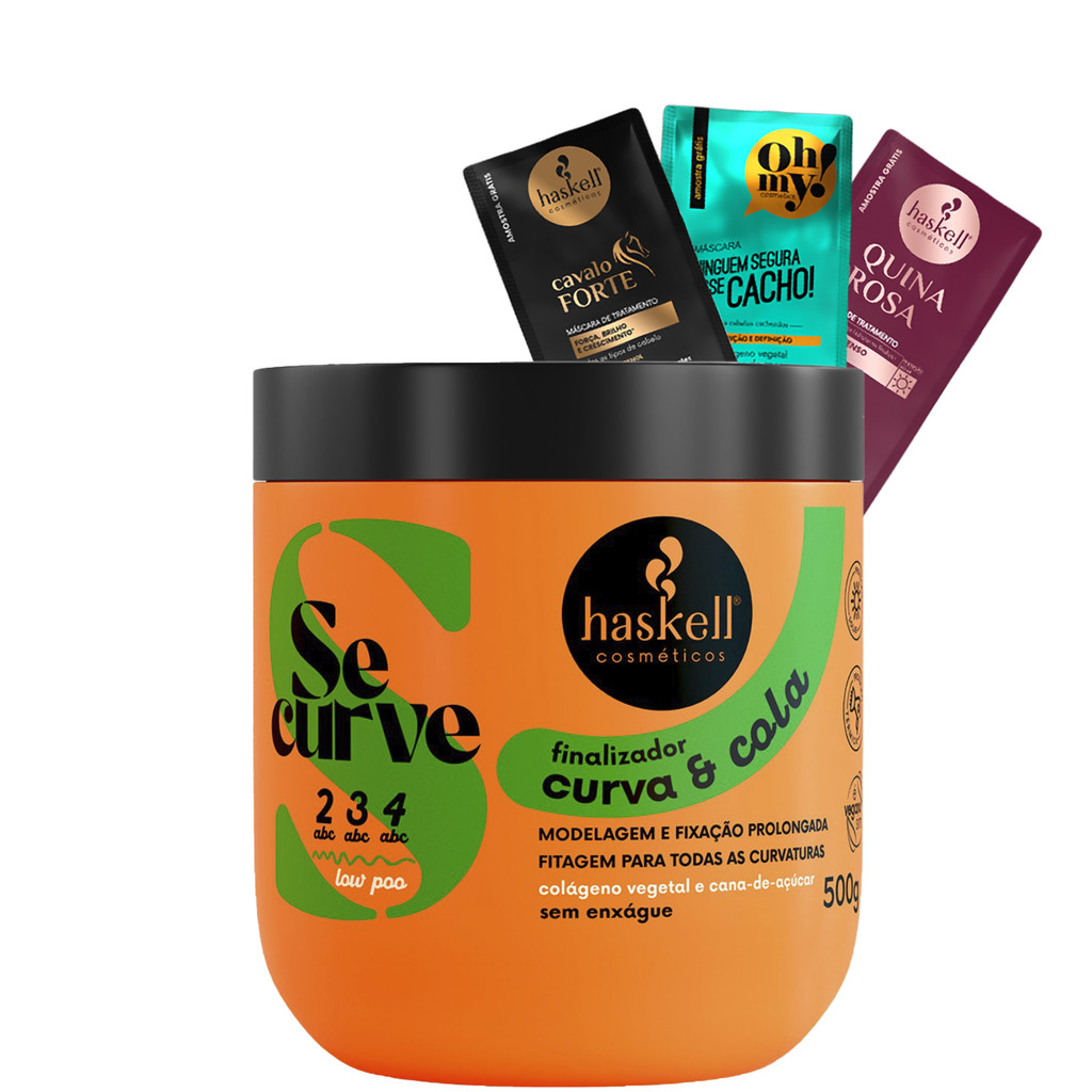Finalizador Haskell Curva & Cola Se Curve 500gr | Shopee Brasil