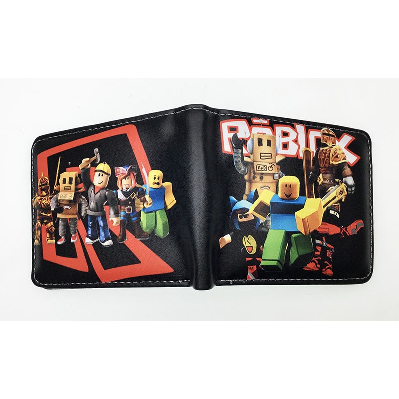 Roblox Carteira de Anime Carteira De Jogo Figura Impressa Masculino e  Feminino Bolsa de Cartão Meio Dobrado Bolsa de Desenho Animado Moeda Wallet7