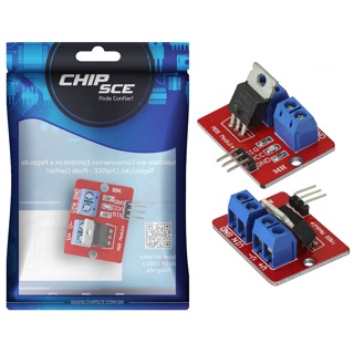 Shield Dimmer Dc Mosfet Irf520 Módulo Driver P/ Ard Robótica