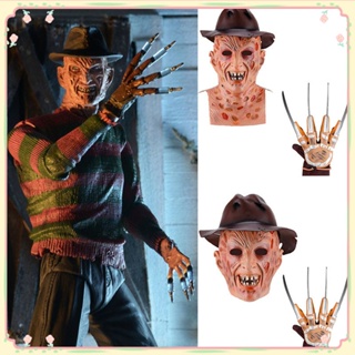 Fantasia Freddy Krueger Kit Completo Adulto Masculino Cosplay Halloween  Filme Hora Do Pesadelo Terror Festa - Fest Island - Fantasia - Magazine  Luiza