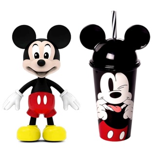Boneco do Mickey com Acessórios 13cm Elka Ed. Especial + Copo