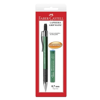 Lapiseira 0.7mm Grip Matic Metal SM/07GM com 1 unidade Faber-Castell
