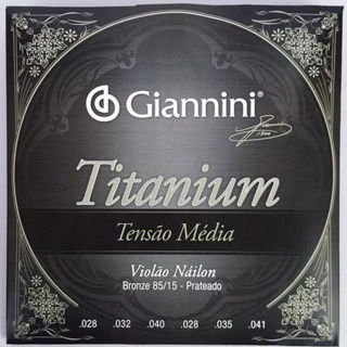 Encordoamento Giannini P/violão Nylon Preto/ouro C/bolinha Genwbg - Toda  Música Instrumentos Musicais