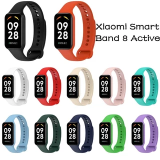 Para Xiaomi Smart Band 8 Active Strap Replacement Sport Pulseira Esportiva De Macia Xiaomi Smart Band8 Active alça