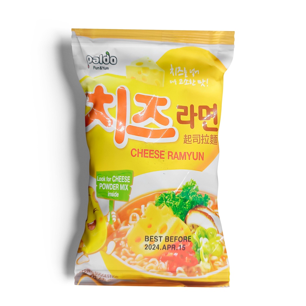 Macarrão Instantaneo Cheese Ramyun Queijo Apimentado Paldo 111g ...