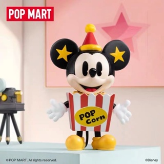 [Estoque Pronto para Produto Genuíno] POPMART Disney Aniversário Mickey Curious Unbounded Series Figura Decoração Modelo Presente de Brinquedo