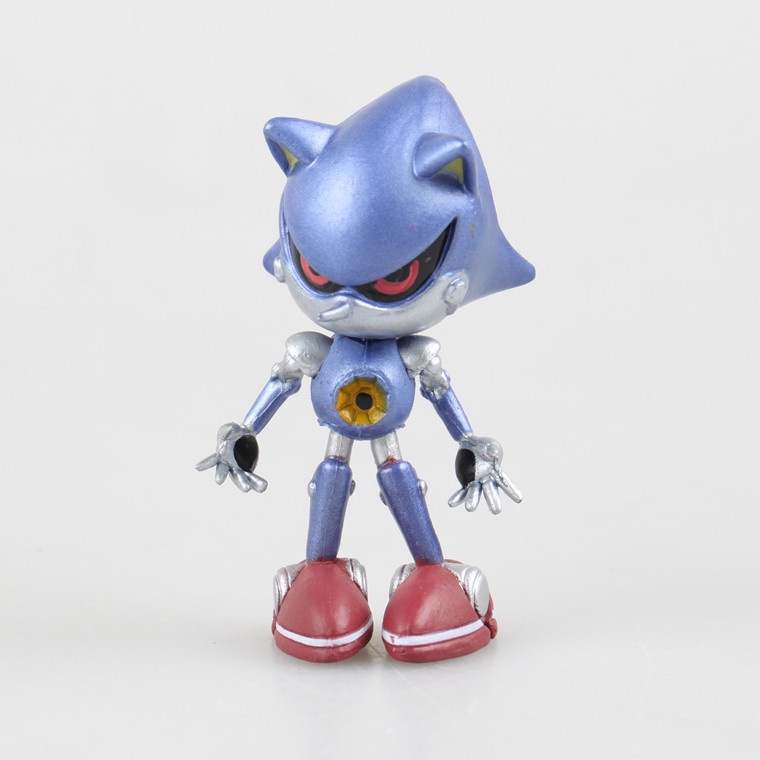 6 Bonecos Miniaturas Desenho Game Sonic The Hedgehog Tails Amy