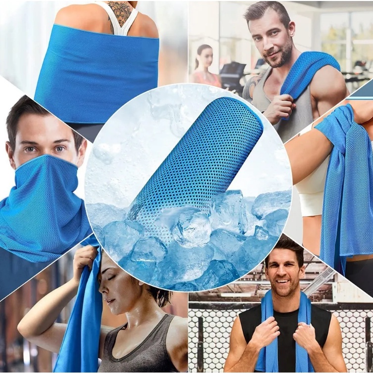 Toalha Esportiva Academia Exercícios Treino Corrida + Estojo MBfit