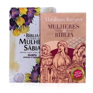 Bíblia da Mulher Sábia | Edição Especial Mulheres da Bíblia | Buquê Tulipas