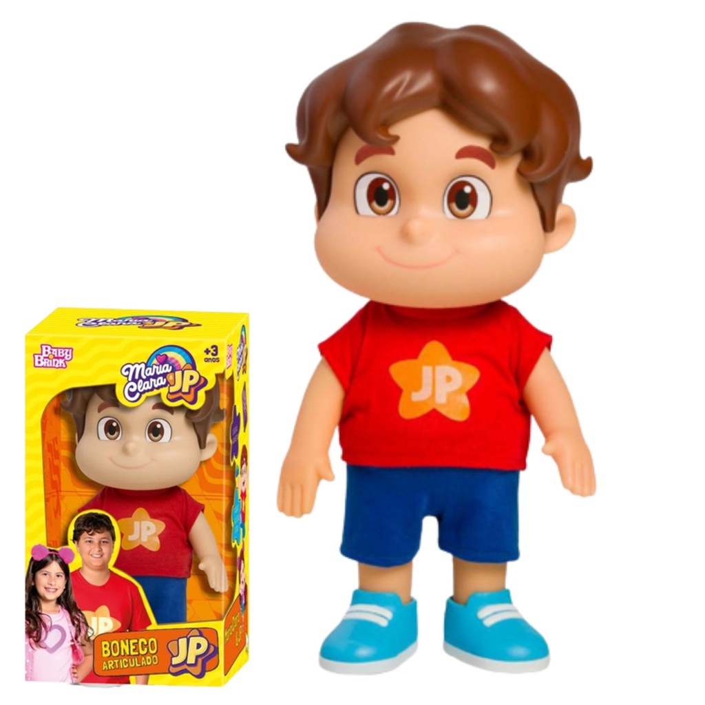 Boneco JP Produto licenciado Original Youtuber Maria Clara e JP ...