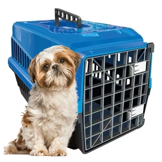 Caixa De Transporte Para Cachorro Gato Coelho N2 Peq. Porte