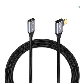 Extensão USB 3 1-Gen2 Tipo Linha Extensora Carga Rápida Para Fêmea Superfície MS