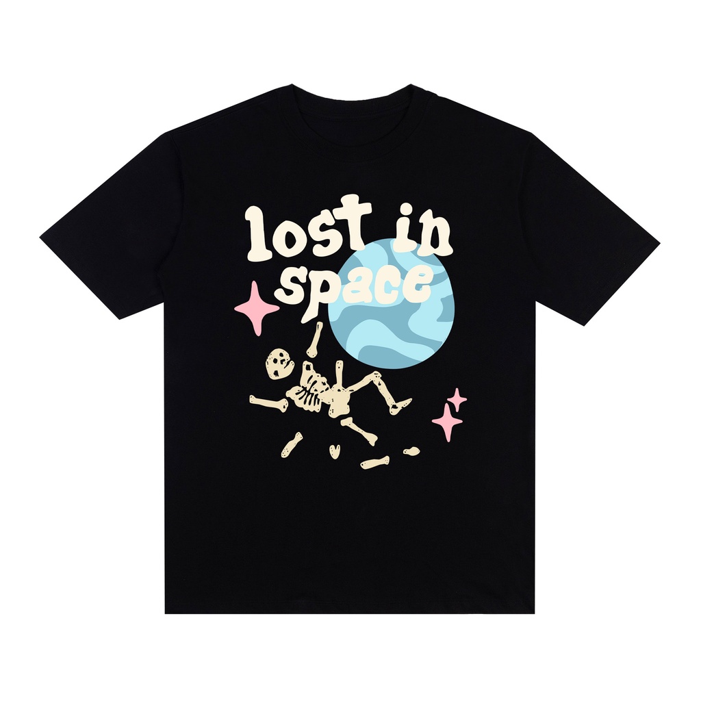 Camiseta estampa lost in space 100 algod o unissex camisa oversized