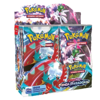 Box Booster Cartas Coleção Fenda Paradoxal Pokémon Tcg Copag