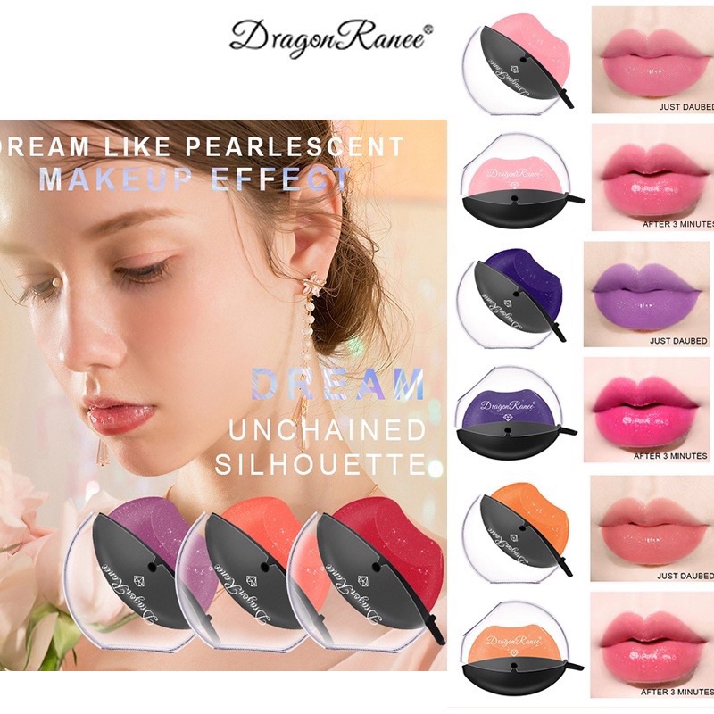 Batom Mudança De Cor Preguiçoso Veludo Matte Natural Nude À Prova D'água De Longa Duração Vermelha Maquiagem Cosmética