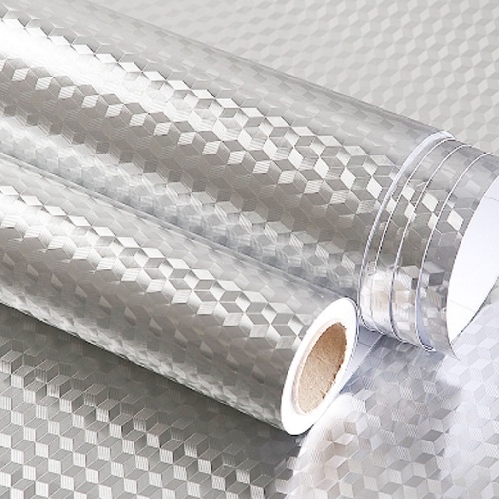 Papel Adesivo Lavável Metalizado Impermeável Cozinha Fogão Gavetas