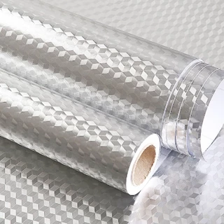 Papel Adesivo Lavável Metalizado Impermeável Cozinha Fogão Gavetas