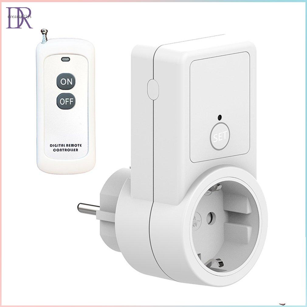 Wireless Switch Plug, Rf433mhz Remote Control Us Plug, 16a 220v Ac Easy To  Install And Use, Wireless Plug Remote Control, Can Delay, Wireless Remote  Control Without Network Can Control On/off Socket, Can