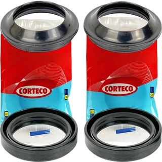 Retentor bengala Corteco Titan 150 Titan 160 Fan start + Guarda po Par