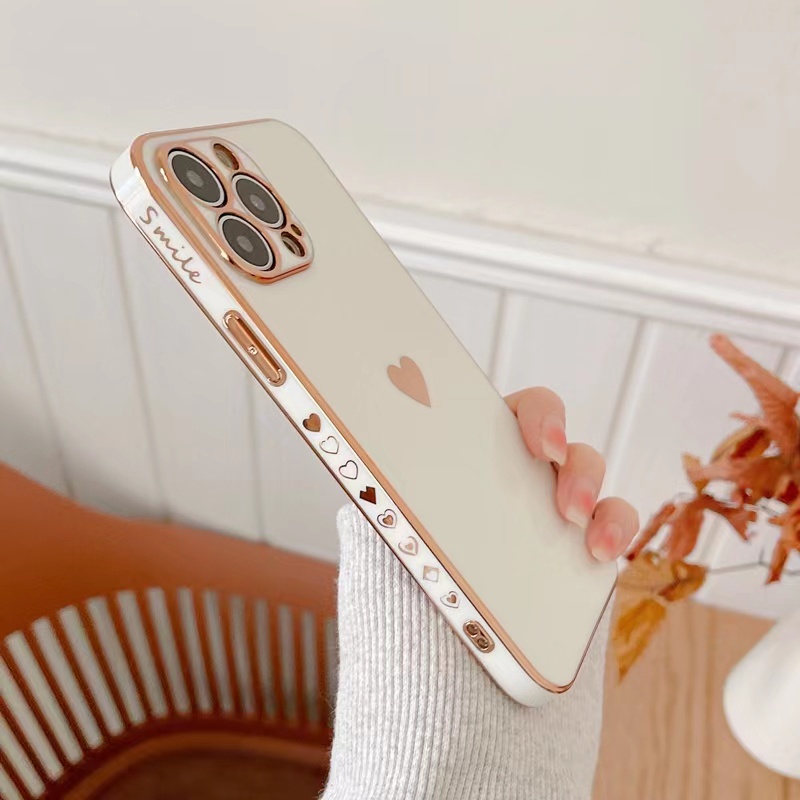 GINASH Custodia per telefono smerigliata trasparente quadrata di lusso per iPhone 12 11 13 14 Pro Max XS Max XR X 8 7Plus SE2020 Cover per paraurti antiurto, T3, per iPhone XS Max