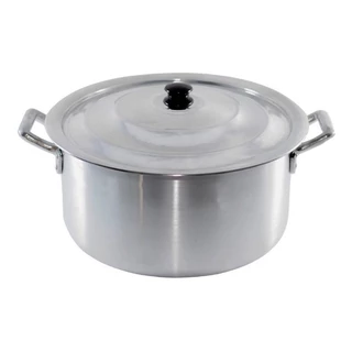 Caçarola Grande Panela Industrial de Alumínio 26 28 e 30cm Linha Hotel Restaurante