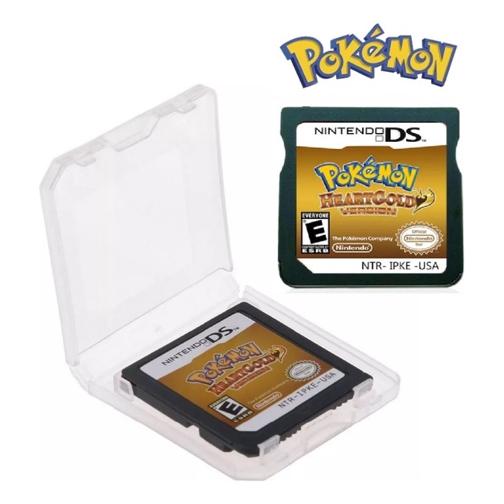 Jogo Nintendo Ds - Pokémon Heart Gold Tenho Outros Pokemons