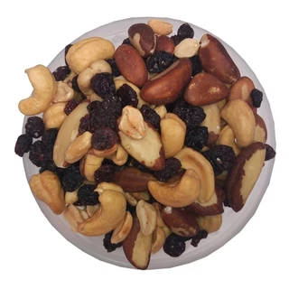 Mix Castanha 1kg Tropical Nut Amêndoa Noz Amendoim Uva Passa